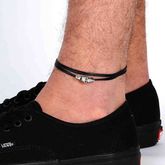 Men's Anklet Men's Ankle bracelet Anklet for Men Etsy