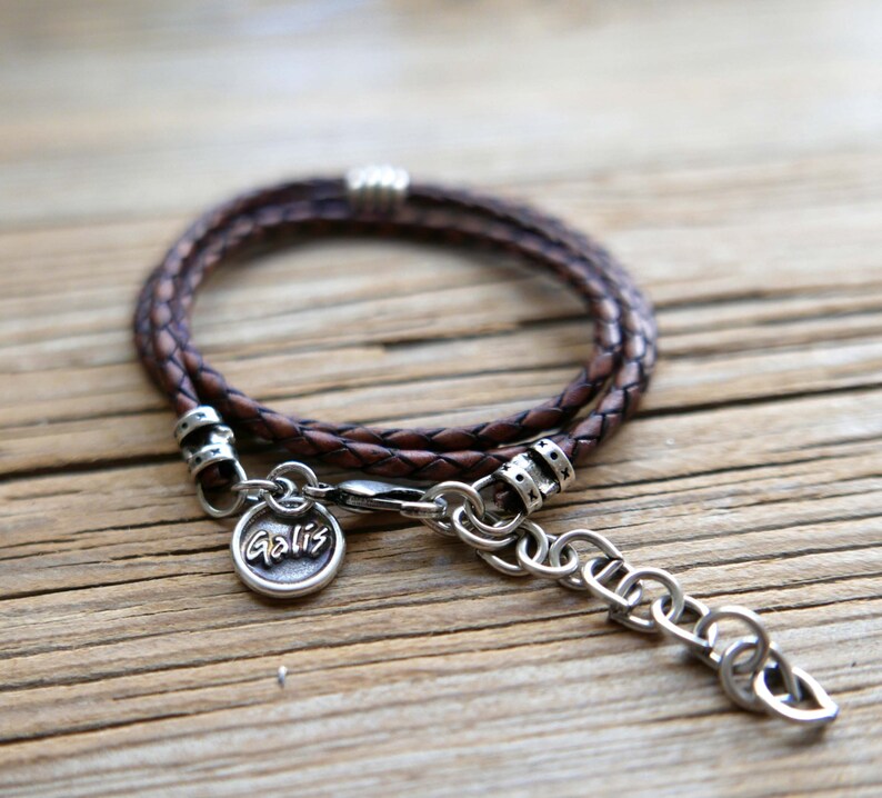 Men/'s Bracelet Men/'s Gift Men/'s Beaded Bracelet Boyfriend Gift Male Bracelet Husband Gift Men/'s Leather Bracelet Men/'s Jewelry