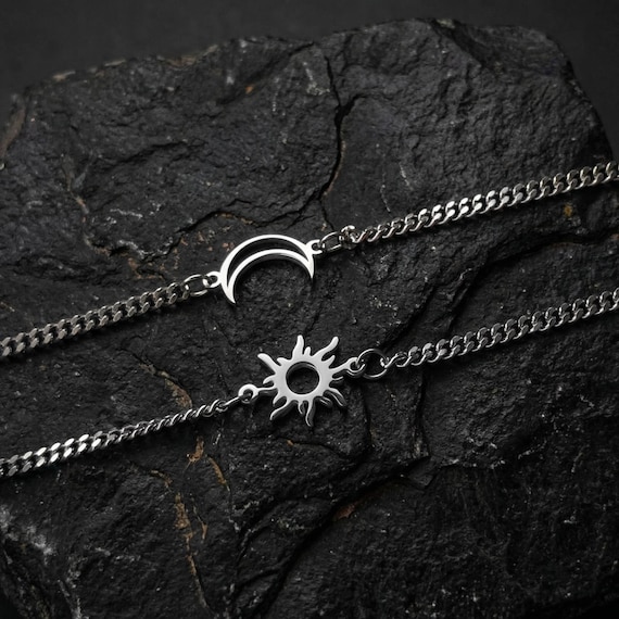 Sun and Moon Matching Bracelets for Couples, Anniversary Gift, Valentine’s Day Gift, Best friends Bracelets,Matching Bracelets,Birthday Gift