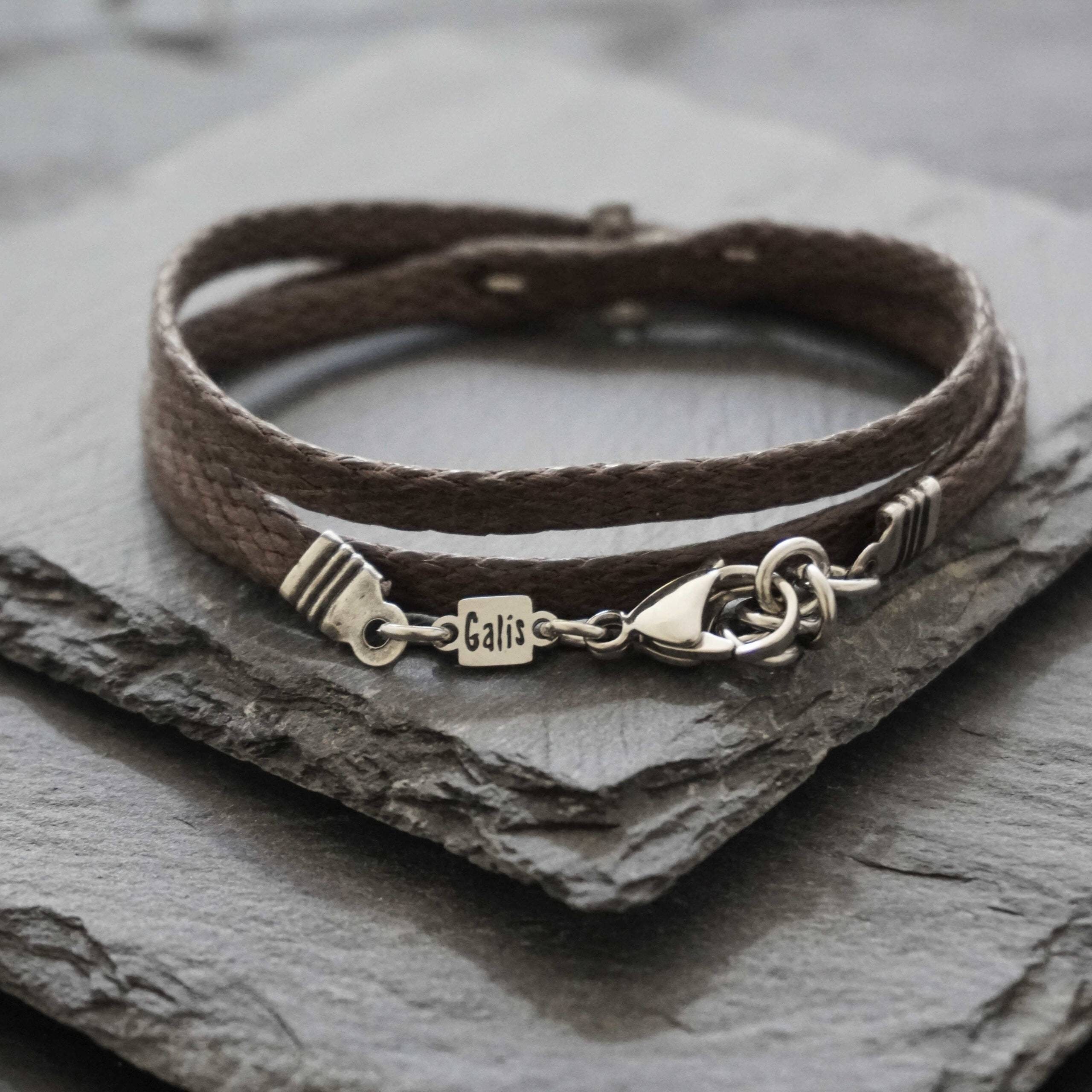 Men's Cross Bracelet Men's Religious Bracelet Etsy