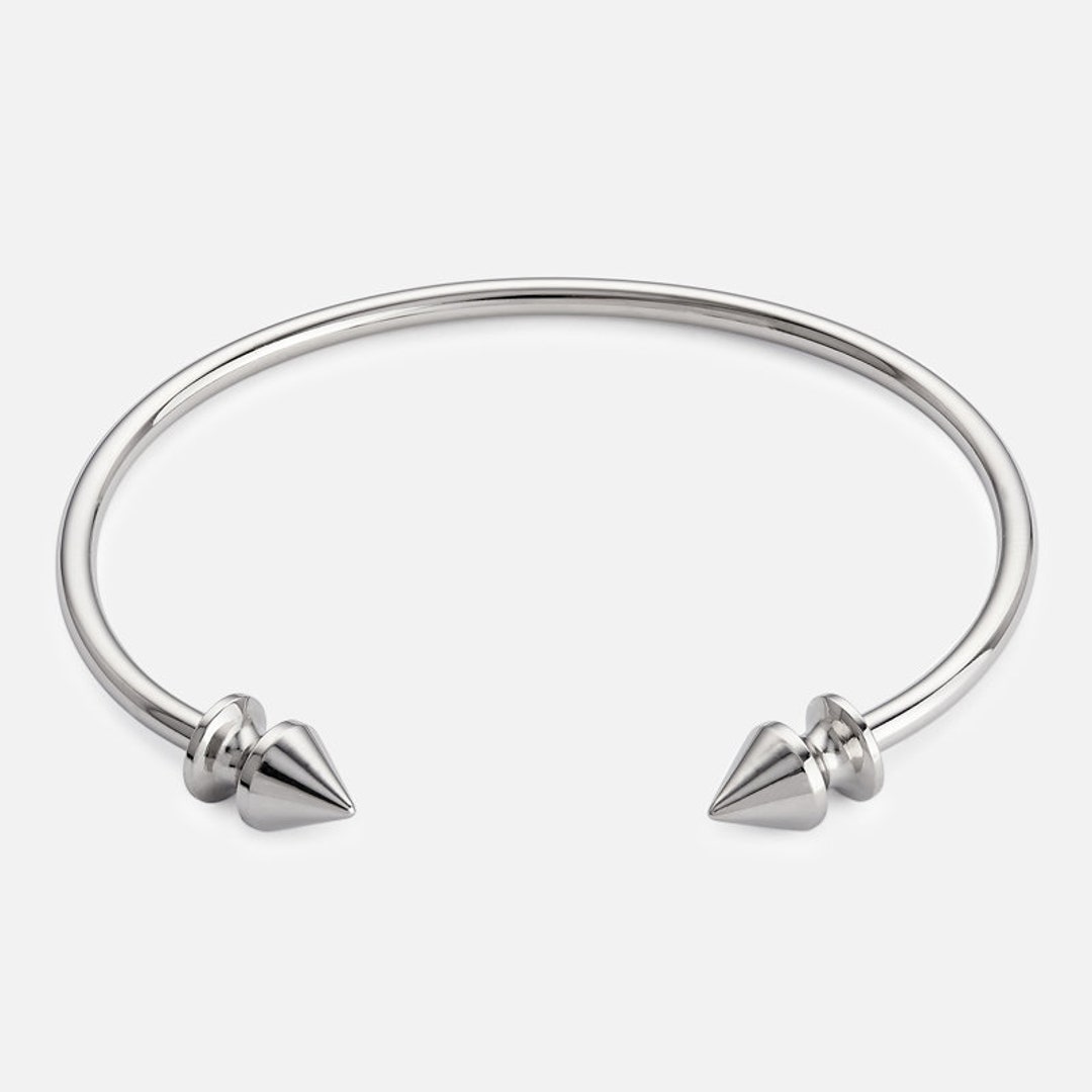 Adjustable Stainless Steel Bangle Cuff Bracelets for Men Etsy