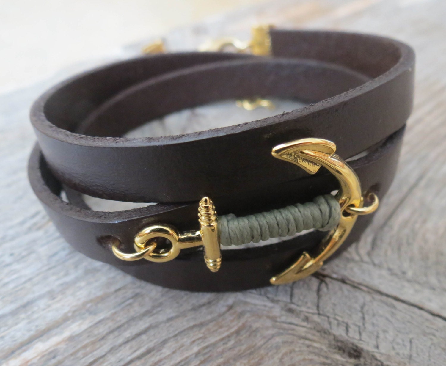 Men's Bracelet Men's Anchor Bracelet Men's Etsy