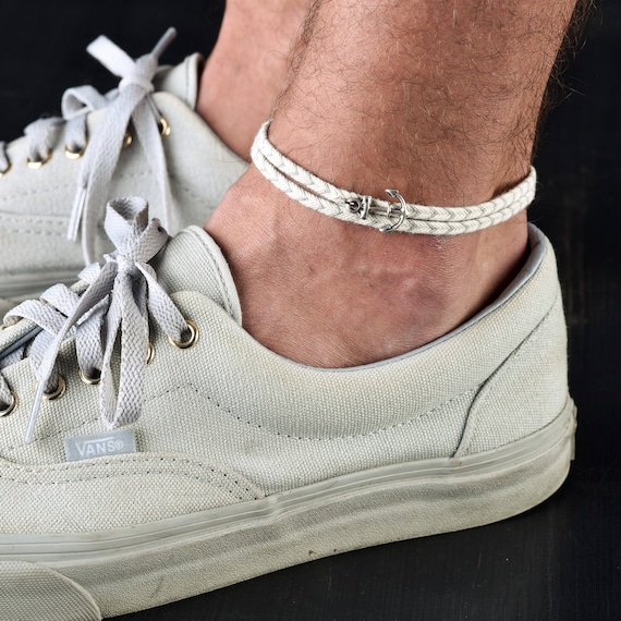 Men's Anklet Men's Ankle bracelet Anklet for Men Etsy
