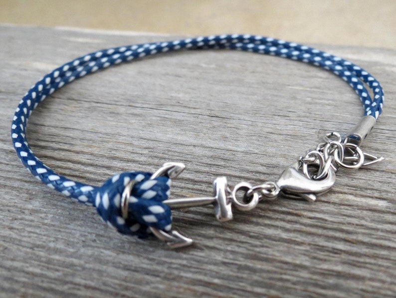 Mens Anchor Anklet Anklet for Men Beach Jewelry Anchor Etsy