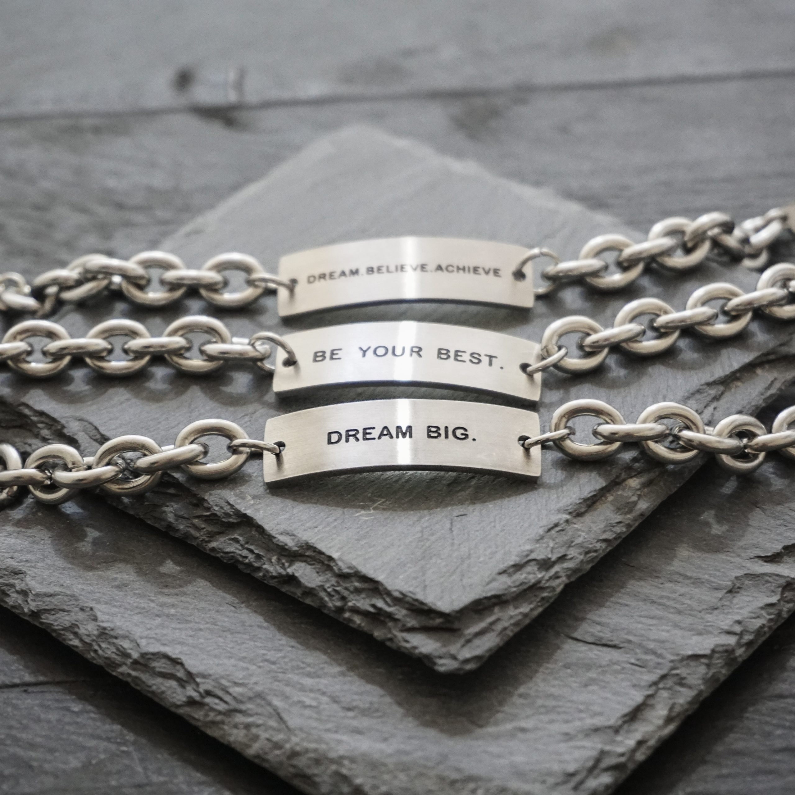 Men's Bracelet Inspirational Bracelet Motivational Etsy