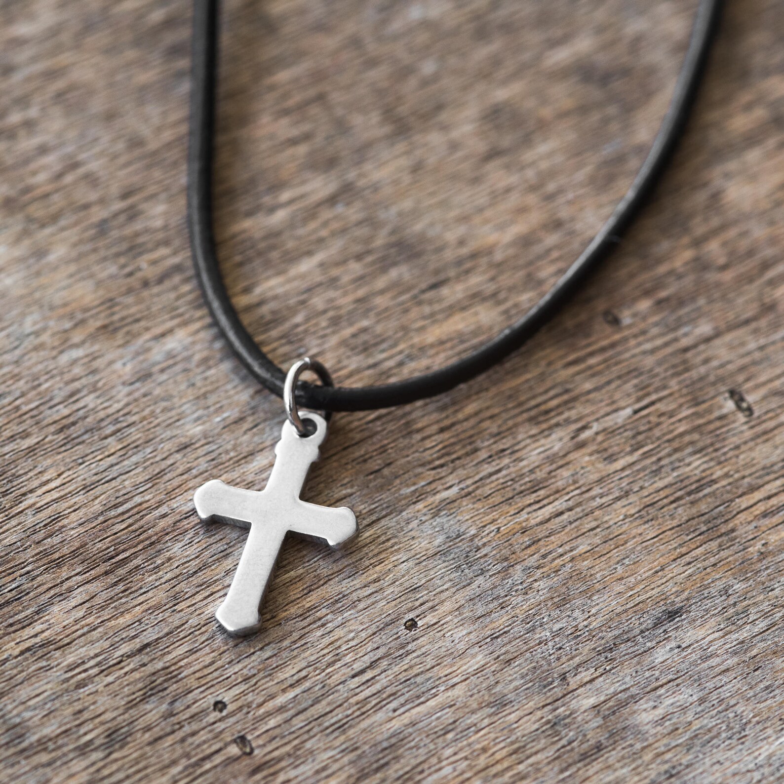 Men's Cross Pendant Men's Cross Necklace Men's Etsy