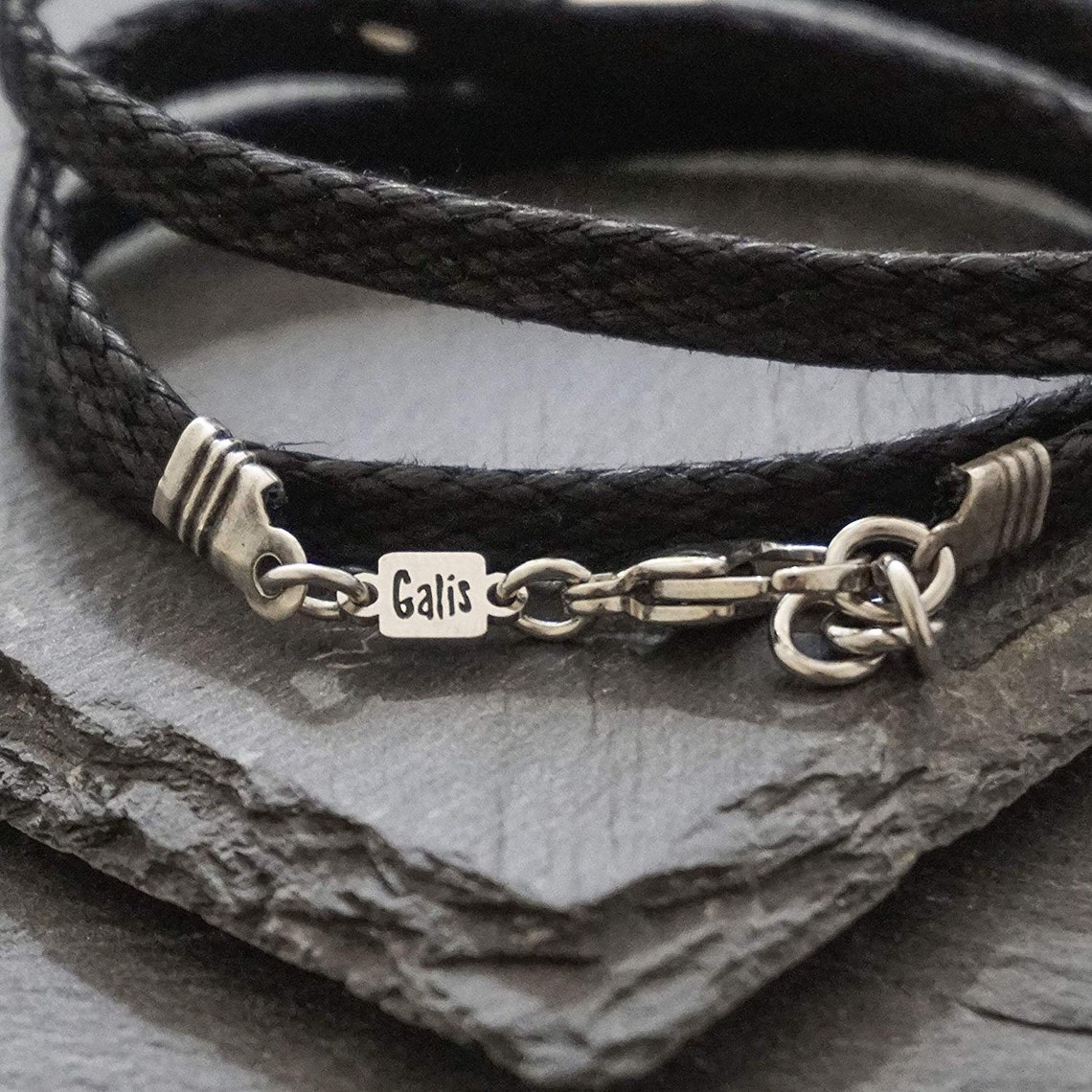 Men's Bracelet Men's Infinity Bracelet Men's Etsy