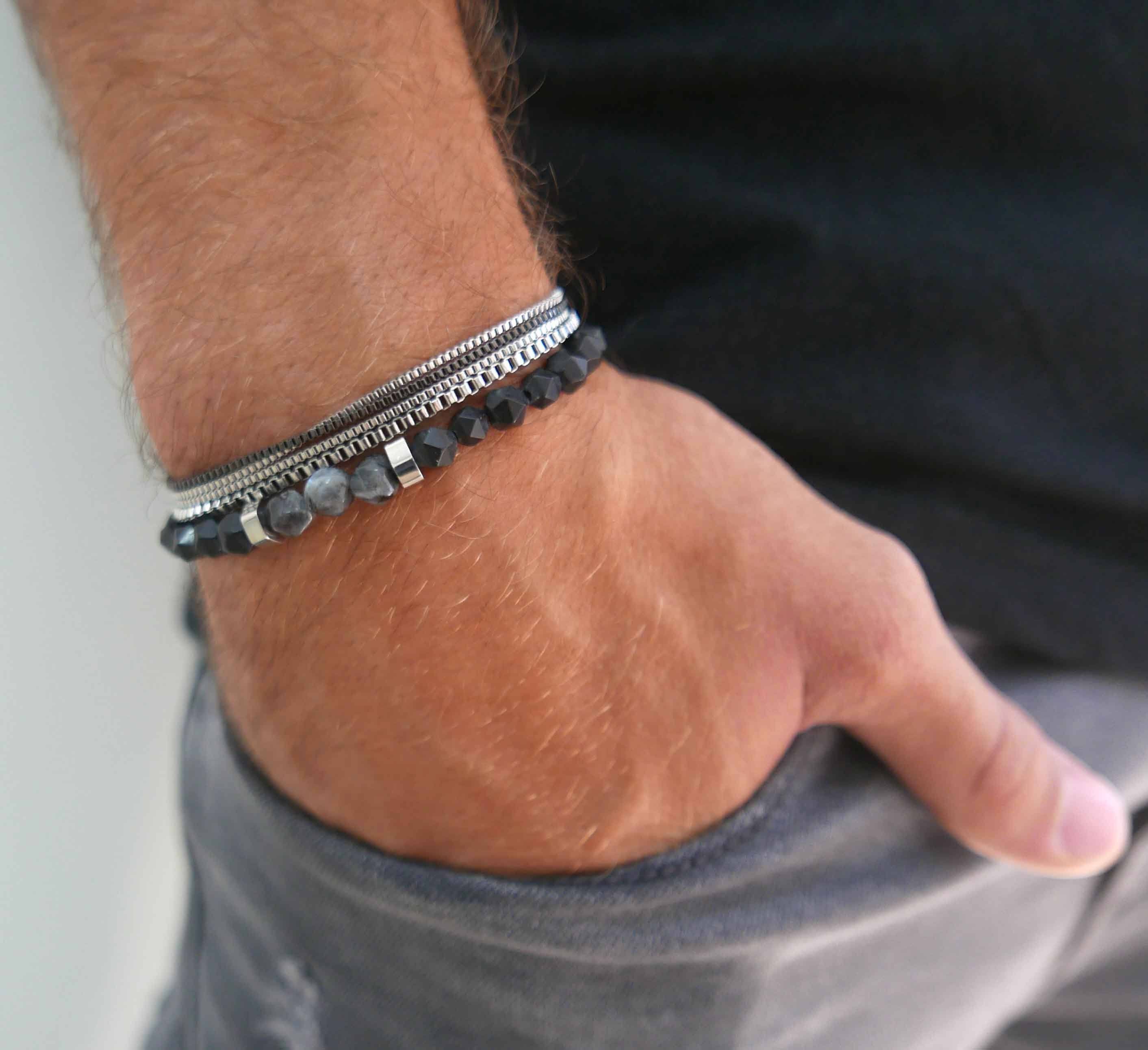 Bracelet set for men outlet
