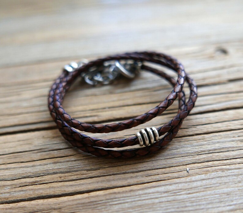 Men/'s Bracelet Men/'s Gift Men/'s Beaded Bracelet Boyfriend Gift Male Bracelet Husband Gift Men/'s Leather Bracelet Men/'s Jewelry