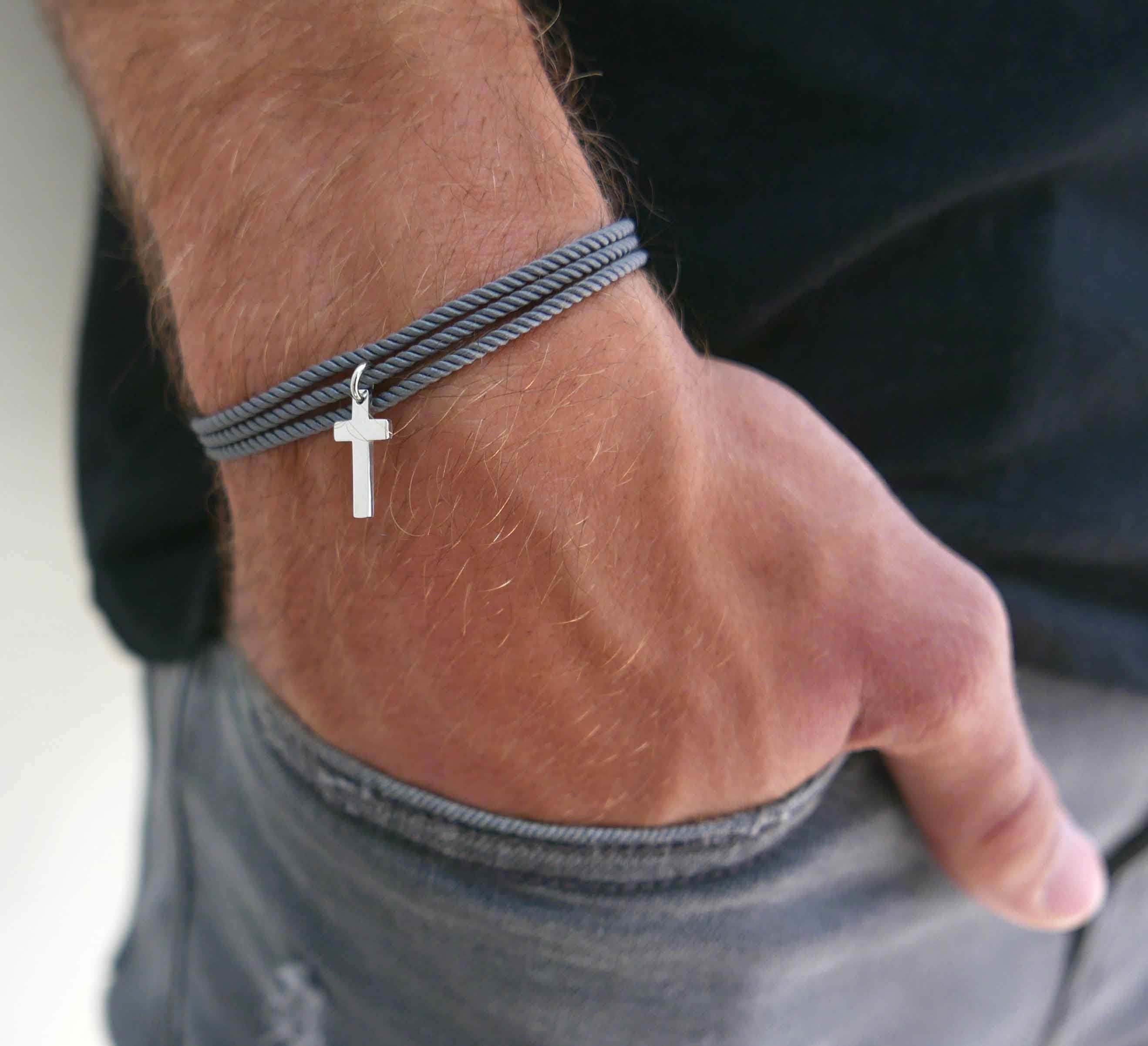 Christian Bracelet for Men, I KNOW, Stainless Steel Curb Chain | Christian  bracelets, Scripture jewelry, Bracelets for men