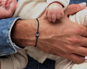 Father’s Day Gift,Daddy Bracelet,Custom Dad Bracelet With Kids Name,Family Name Bracelet,Personalized Gift For Dad,Dad Gift,Birthday Gift