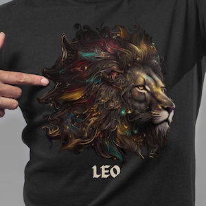 Leo Zodiac Unisex T-shirt, Leo Horoscope Tee, Astrology Top, Leo Star Sign top, Leo tshirt