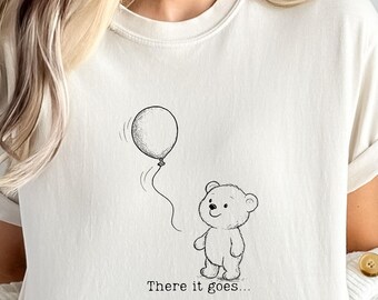 Funny Sarcastic Bear T-Shirt: Gen Z Burnout Humor