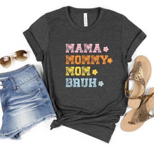 Shirt Mom Life, T-shirt moederschap, Moederdagcadeau, shirt moeder, shirt sarcastische moeder, shirt grappig bruh, Moederdagshirt, cadeau mama