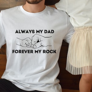 Immer mein Vater für immer mein Rock Vater Tshirt, Vatertag Shirt, Vater Geschenk, bester Vater aller Zeiten Top, Bday Geschenk für Vater, Vater Wertschätzung Geschenk