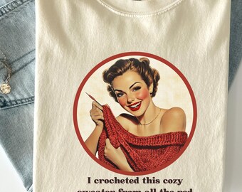 Funny Red Flags Graphic Tee: Retro Sarcastic Humor Shirt