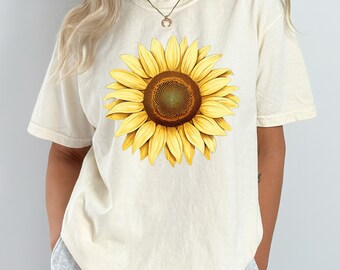 sunflower tシャツ Sunflower T-Shirt - Black, Light Heather Grey and Navy