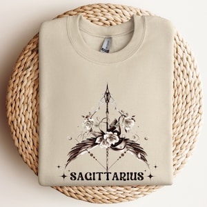 Schütze Sweatshirt, Schütze Horoskop T-Shirt, Astrologie Top, Schütze Zeichen Top, Line Art Shirt, Schütze Shirt, Sternzeichen Geschenke