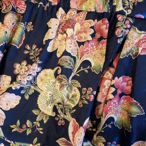 Lined Custom Made Swag Swavelle Mill Creek Century Jacobean Floral ...