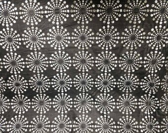Circular Motion - Waverly Fabric - Tuxedo - By the yard - Morningstars