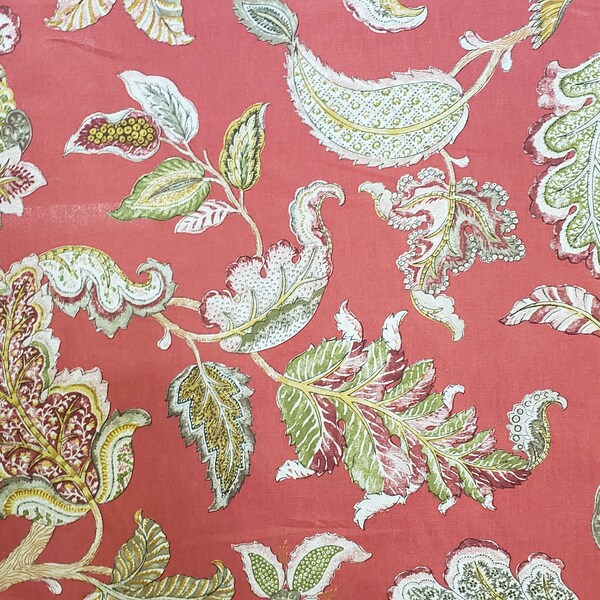 Jacobean Fabric Etsy