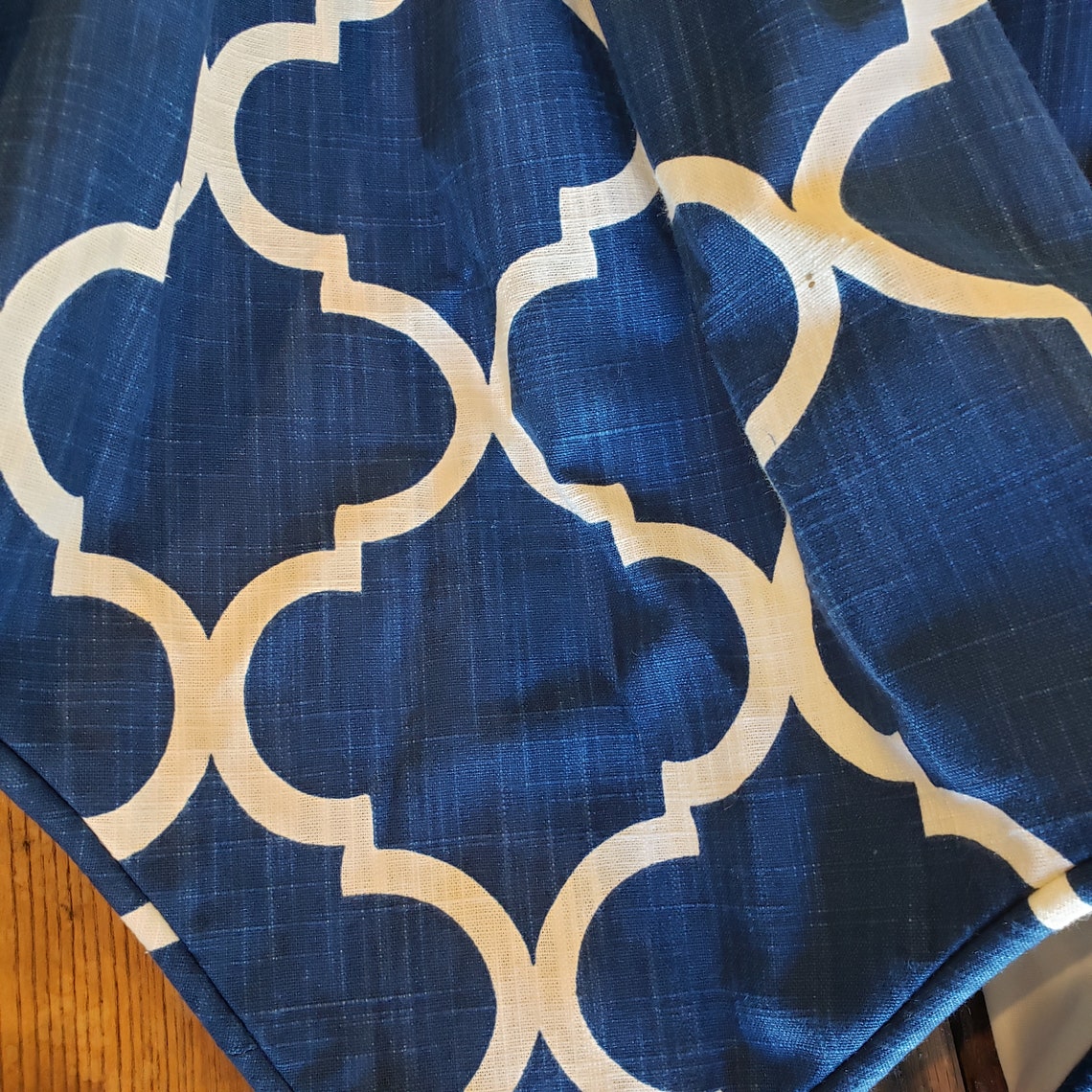 Lined Custom Made Swag Window Treatment P Kaufmann Bravo Etsy