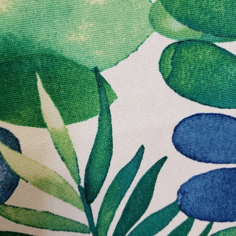 P Kaufmann Fabrics Bay Breeze Color Fiesta Leaf Print Etsy