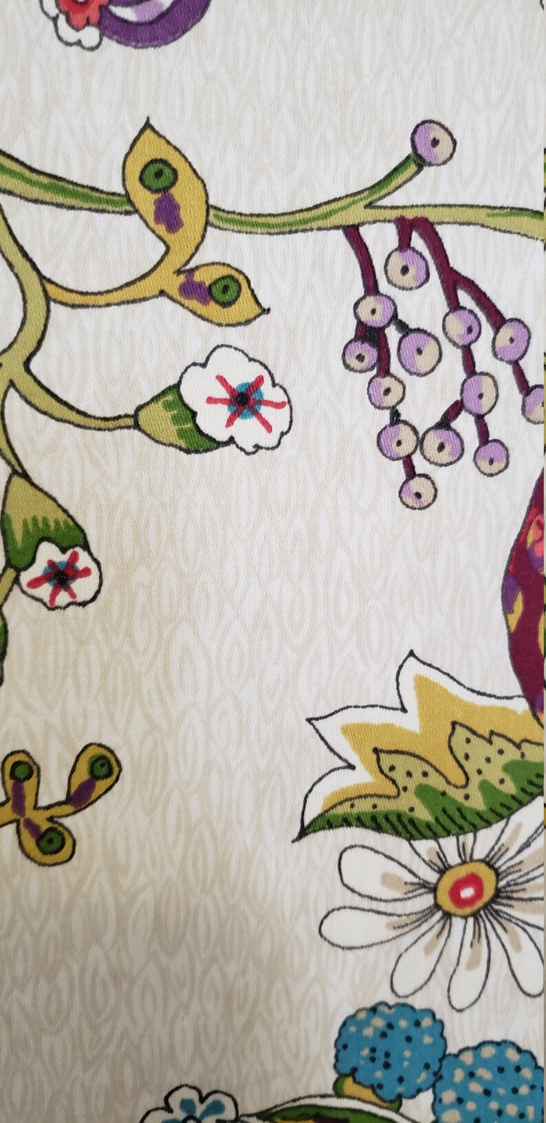 Richloom Fabric Delphine Gemstone Sateen Cotton Etsy