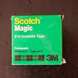 Vintage Box of 'Scotch Magic Tape' -  Vintage Stationery