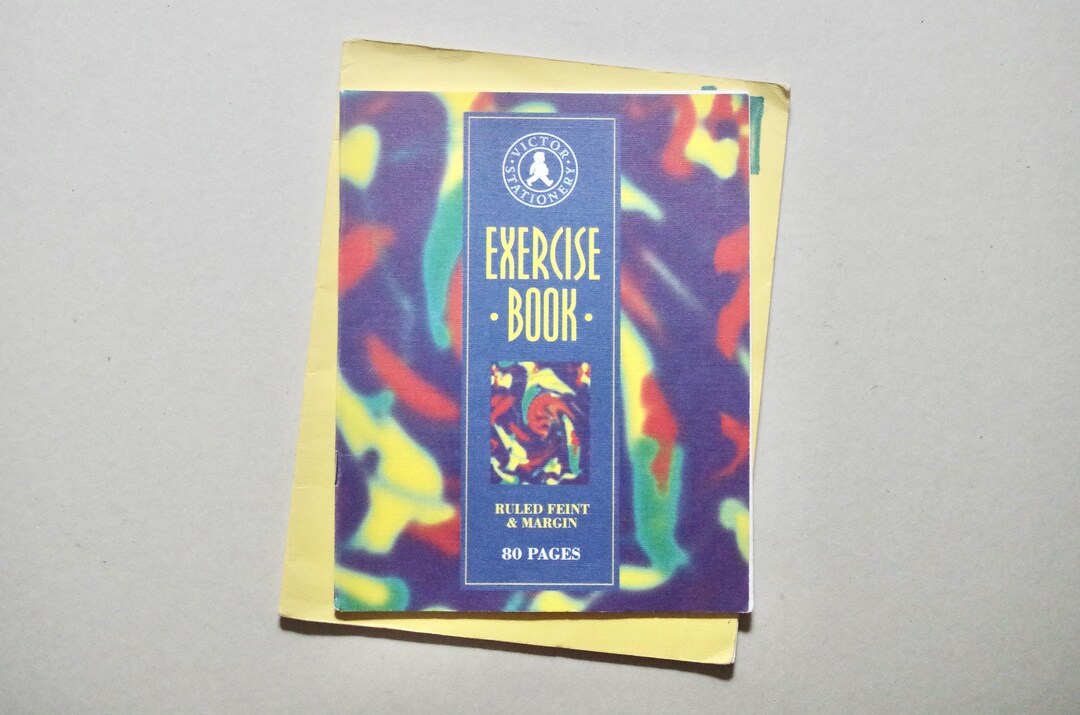 Used Exercise Books Vintage Exercise Books - Lot of X2 Notebooks - Blank and Unused ...