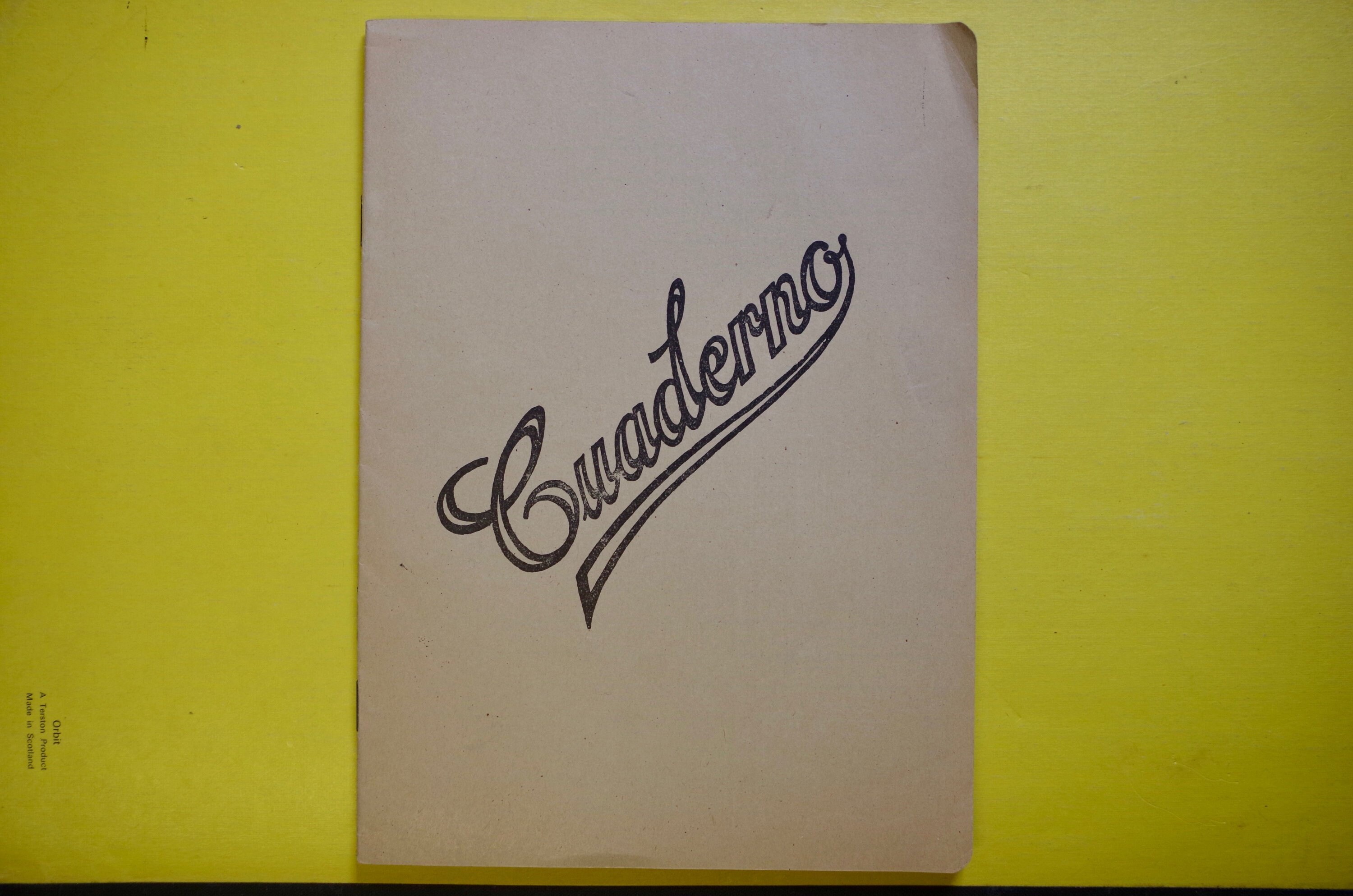 Classic Cuaderno Vintage Spanish Notebook A5 Blank Unused Etsy