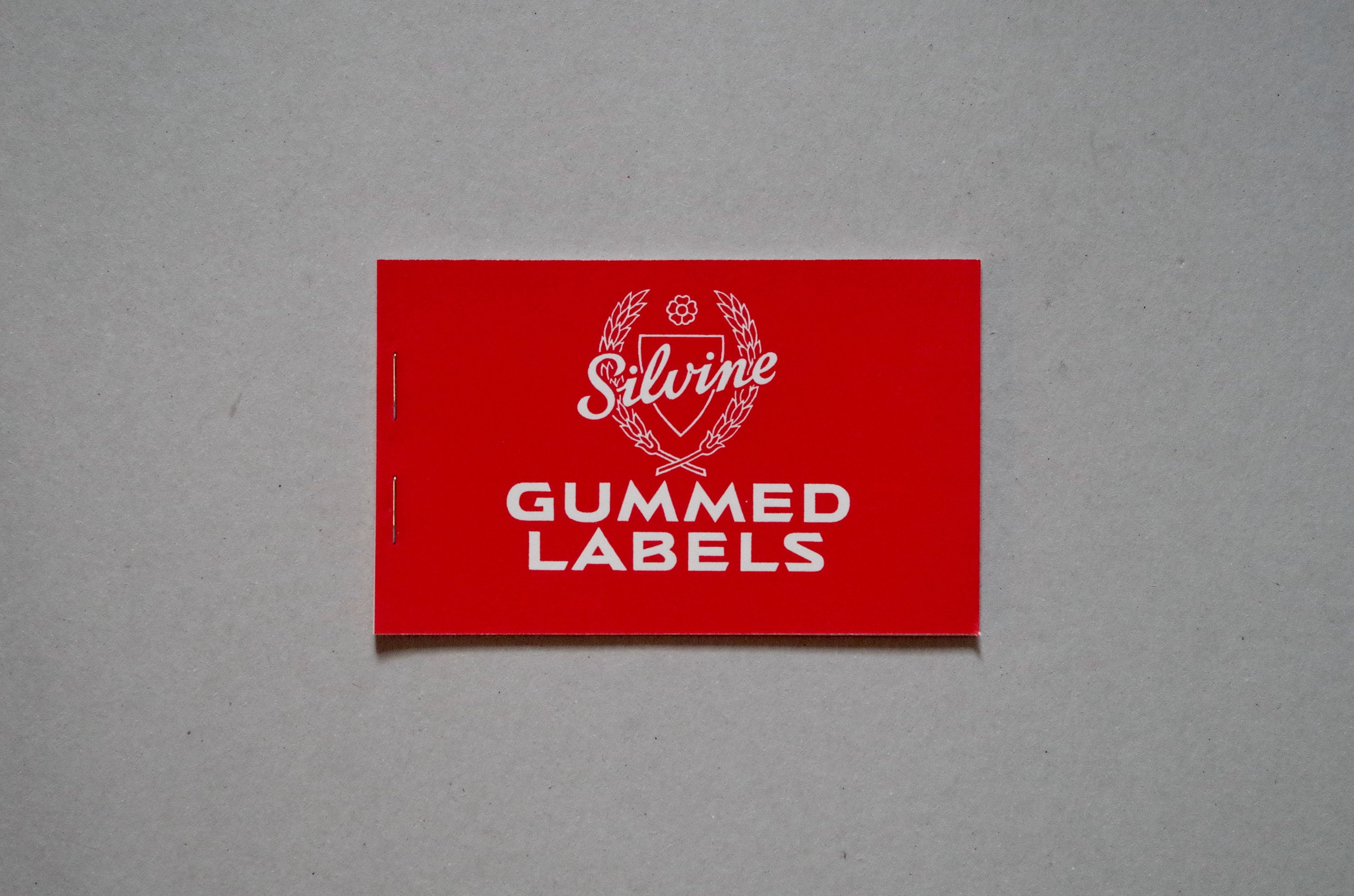 Vintage Gummed Labels Booklet of Labels Silvine Blank and Unused Vintage Stationery Etsy
