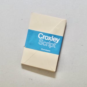 Vintage Envelopes - Pack of x25 Envelopes - Croxley Script - Vintage Stationery