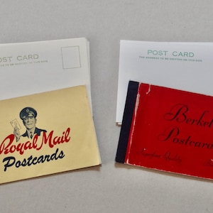 Vintage Blank Postcards - Booklet and Loose Set of x10 - Blank and Unused - Vintage Stationery