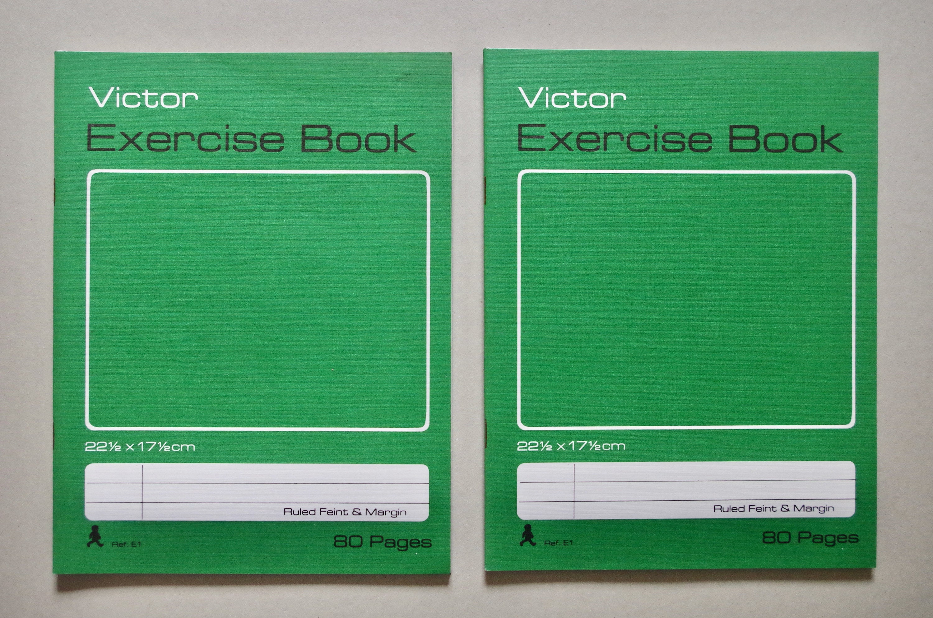 Vintage Exercise Book - Victor - Blank and Unused - Vintage