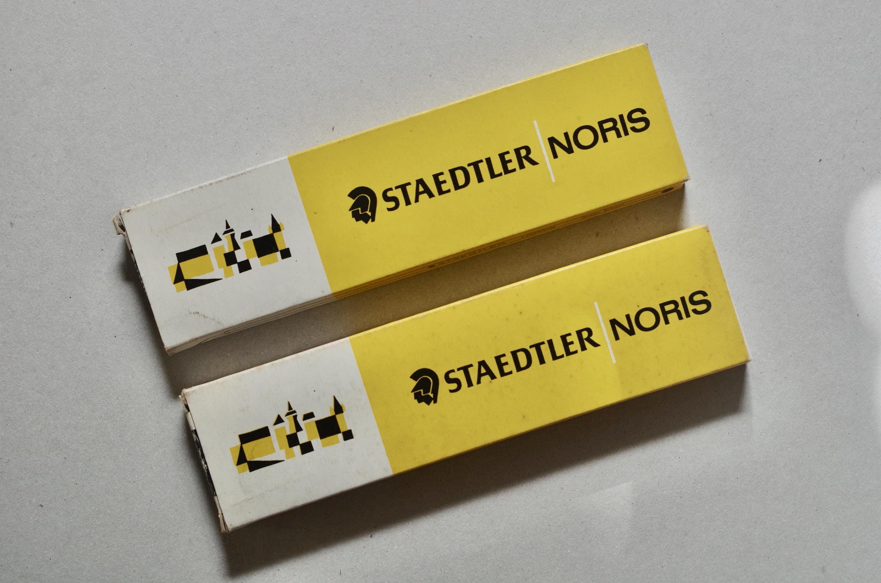 Vintage Box of Pencils - Pack of x12 B Pencils - Staedtler Noris - Office Supplies - Vintage Stationery