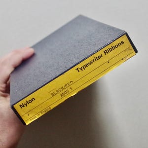 Vintage Typewriter Ribbons - Box of x5 Containers - Typewriter Accessories - Vintage Stationery