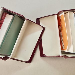 Caixa de Fichas Vintage com Fichas - Organizador A-Z - &#39;A Melhor Roupa de Teste&#39; - Papelaria Vintage