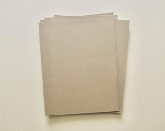 Vintage Schulheft - Schulheft - Halbliniertes Papier - Leer und Unbenutzt - Vintage Schreibwaren