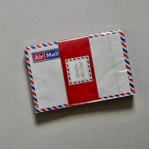 Sobres antiguos - Paquetes de 20 sobres para correo aéreo - Basildon Bond - Sin abrir - Papelería antigua