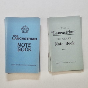 Vintage Notebook - &#39;The Lancastrian&#39; - Blank and Unused - Vintage Stationery
