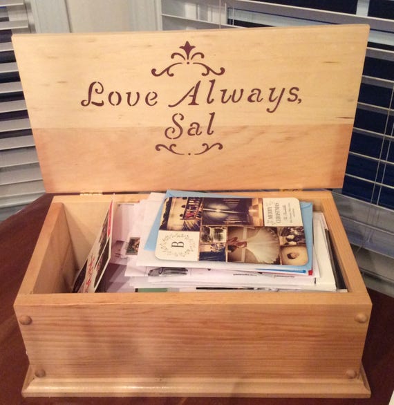 Handmade Wooden Keepsake Box Wooden Storage Box Wood Box 