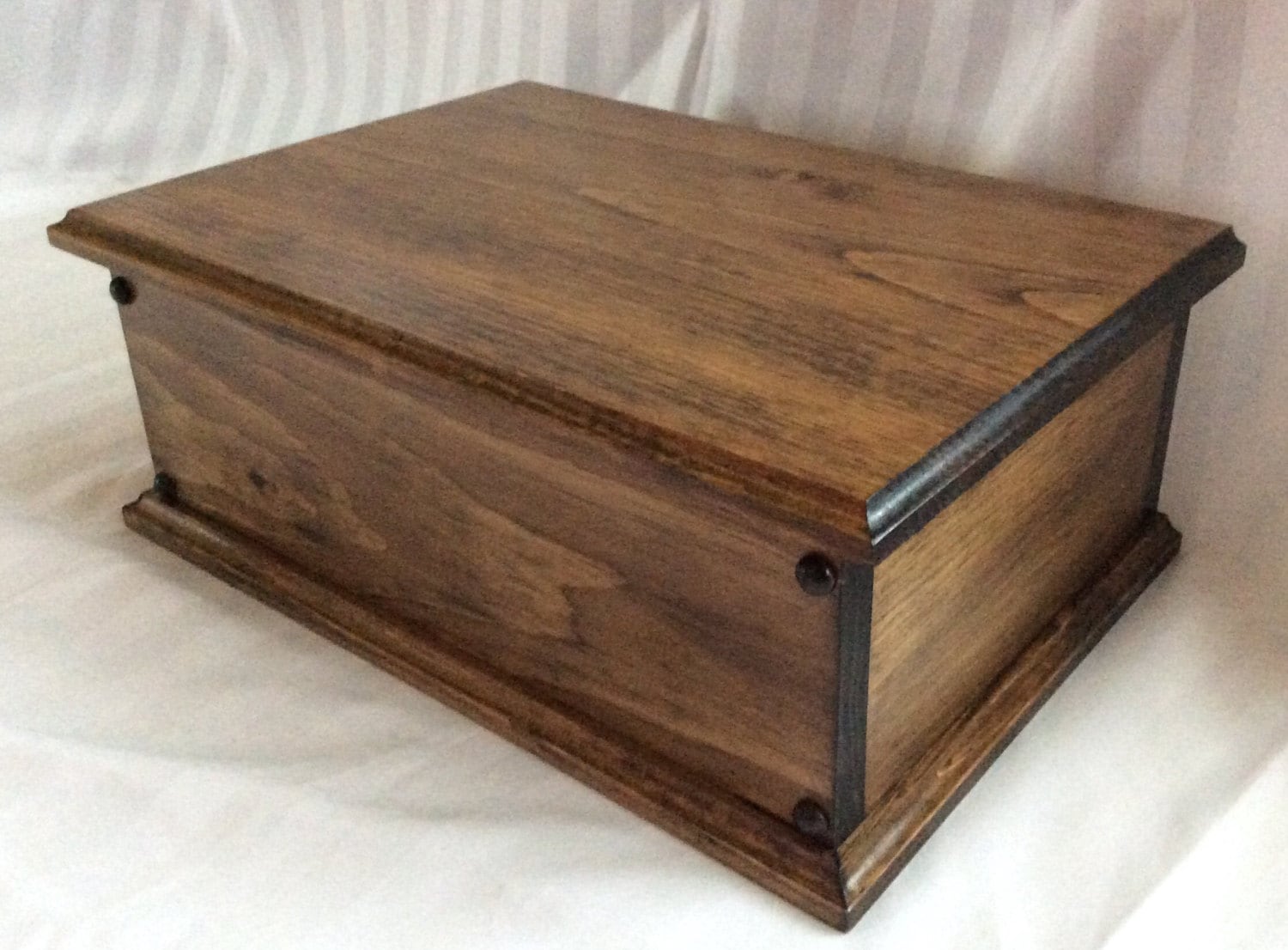 Handmade Large Wooden Keepsake Box Etsy