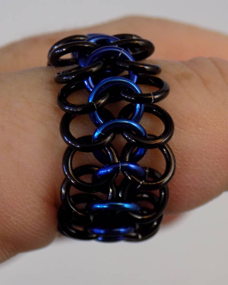 Chainmaille Ring European 4in1 handcrafted chainmaille Etsy