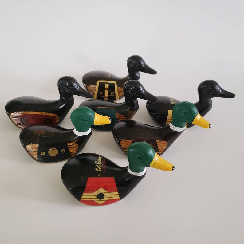 Vintage Golf Club Duck Made From Antique Wooden Golf Club Etsy