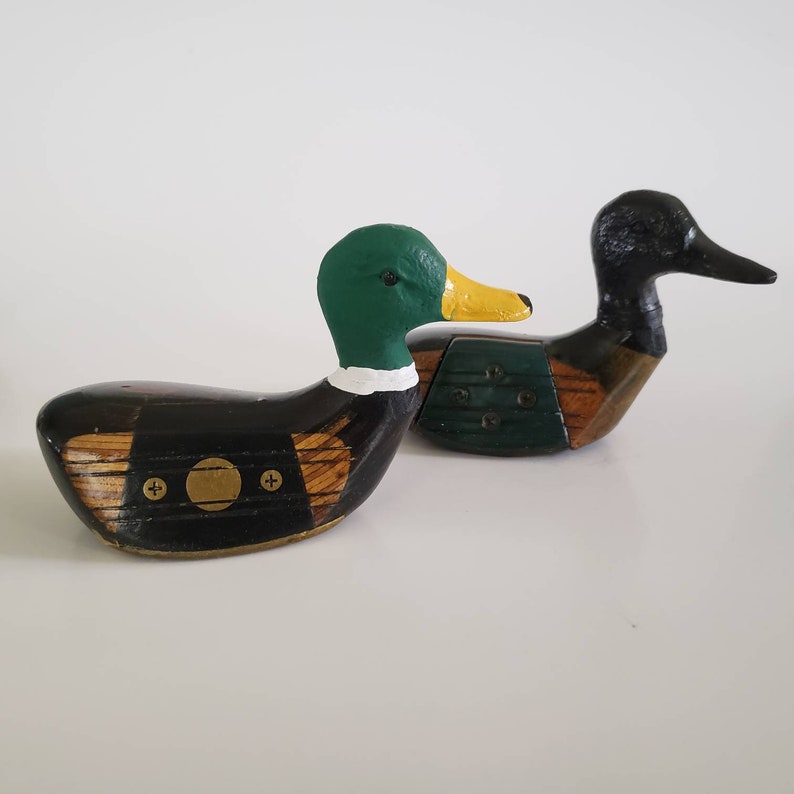 Vintage Golf Club Duck Made From Antique Wooden Golf Club Etsy