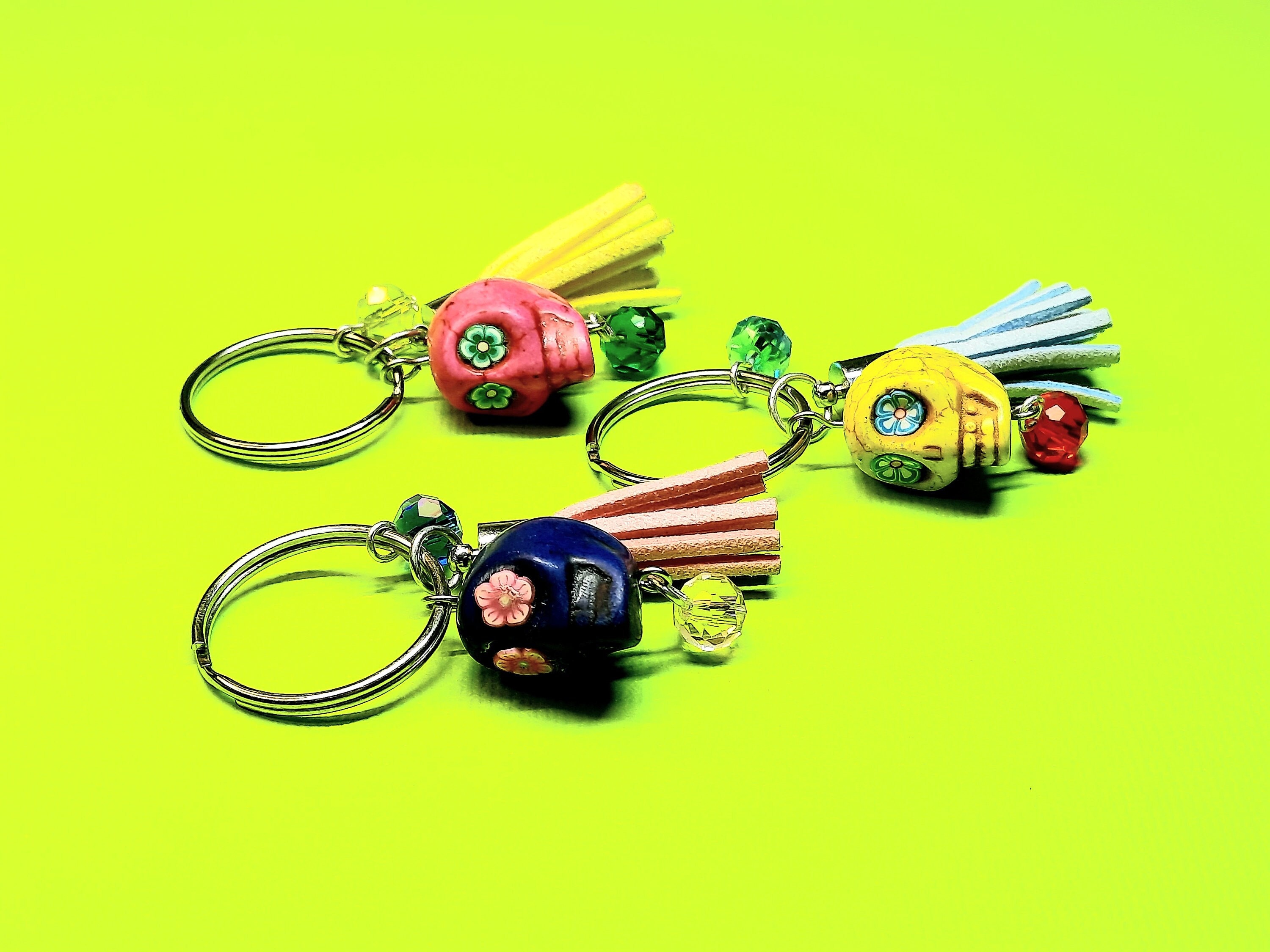 Day of the Dead Dia de los Muertos Keychain