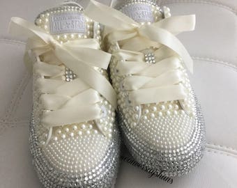 Converse de diamantes y perlas