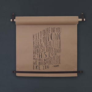 Distributore di rotoli di carta da macellaio in pelle e legno, porta carta kraft, bacheca rustica, cucina, fattoria, decorazione da parete, moderno