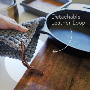 Detachable String Hanger for Pot Holders, Trivets, Towels, Oven Mitts ...